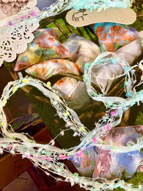 ＊。引き揃え糸 5m 。.＊【コットンキャンディ／ラムネ。.＊】 1枚目の画像