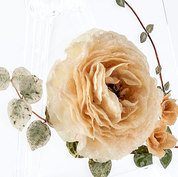 一輪花のフラワーパネル｜レジン×ドライフラワー｜特別な日に送りたい高級感あふれるフラワーパネル｜結婚・新築・記念日ギフト 4枚目の画像