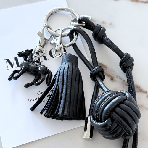 じゃらじゃらキーホルダー バッグチャーム キーチャーム バッグ