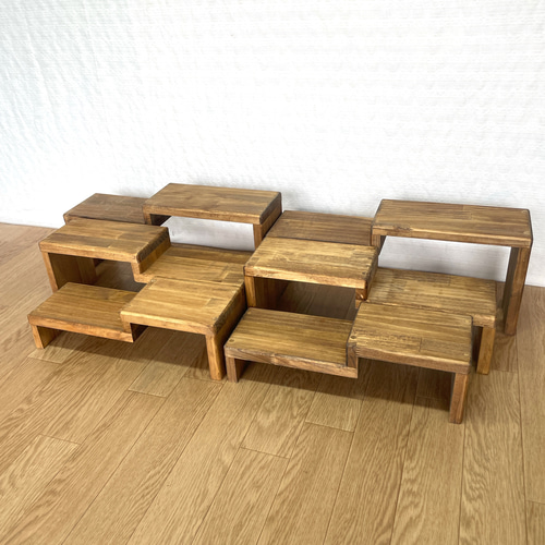 【組み立て式什器 横幅45cm2点セット】イベント什器/インテリア 組み立て式什器 横幅45cm2点セット】イベント什器/インテリア