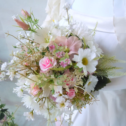 ◇豪華＊クレッセントのクリスマスリース＊シルバーのポインセチア