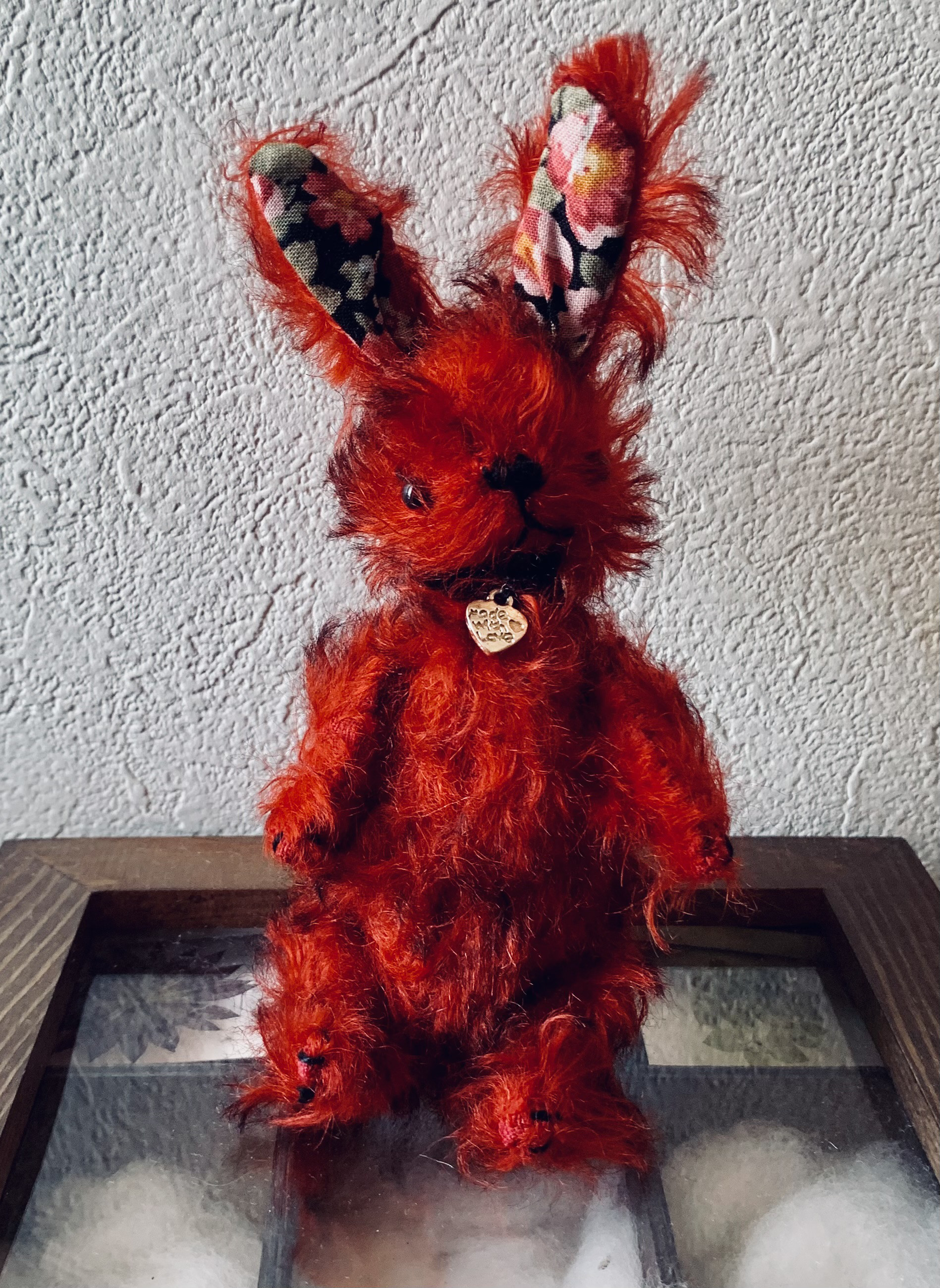 ハンドメイド　テディラビット　アスカちゃん