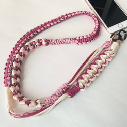 オーダー品】パラコードで作るスマホショルダーストラップ