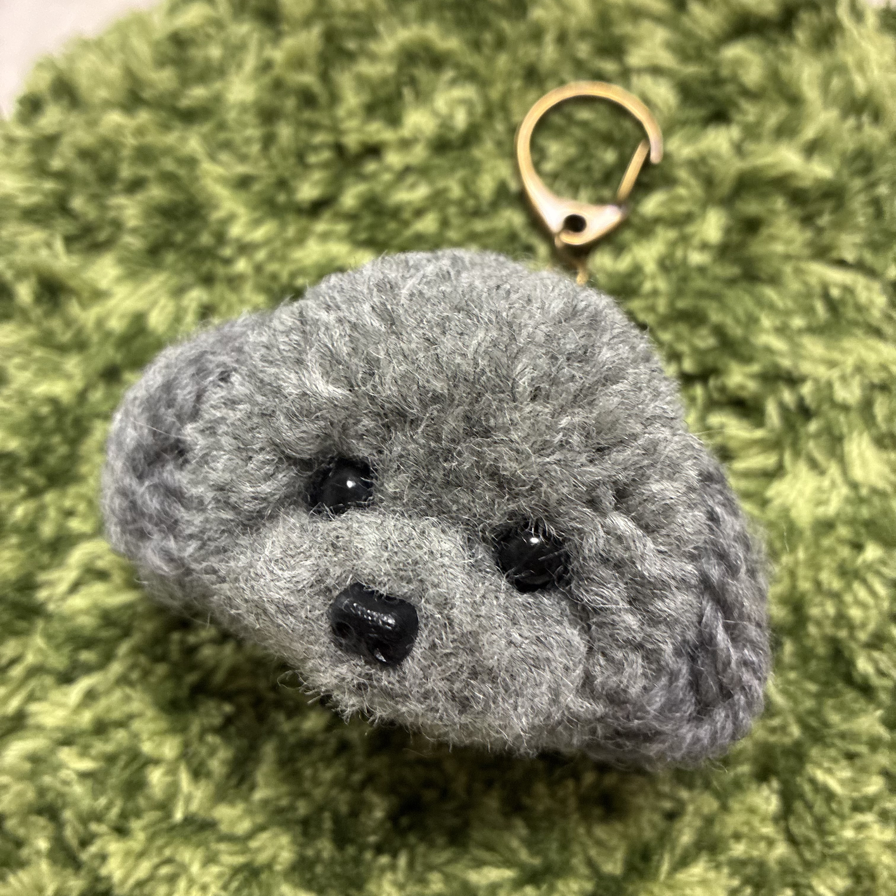 確認ページ　＊うるうるアシメトイプードル　毛糸キーホルダー＊ぬいぐるみマスコット 確認ページ　＊うるうるアシメトイプードル　毛糸キーホルダー＊ぬいぐるみマスコット