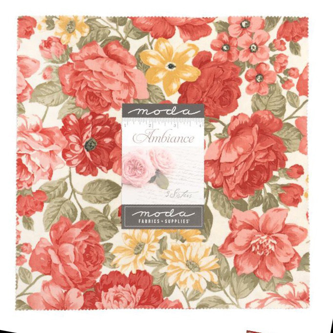 「Ambiance」レイヤーケーキ  moda 生地 カットクロス  3 Sisters