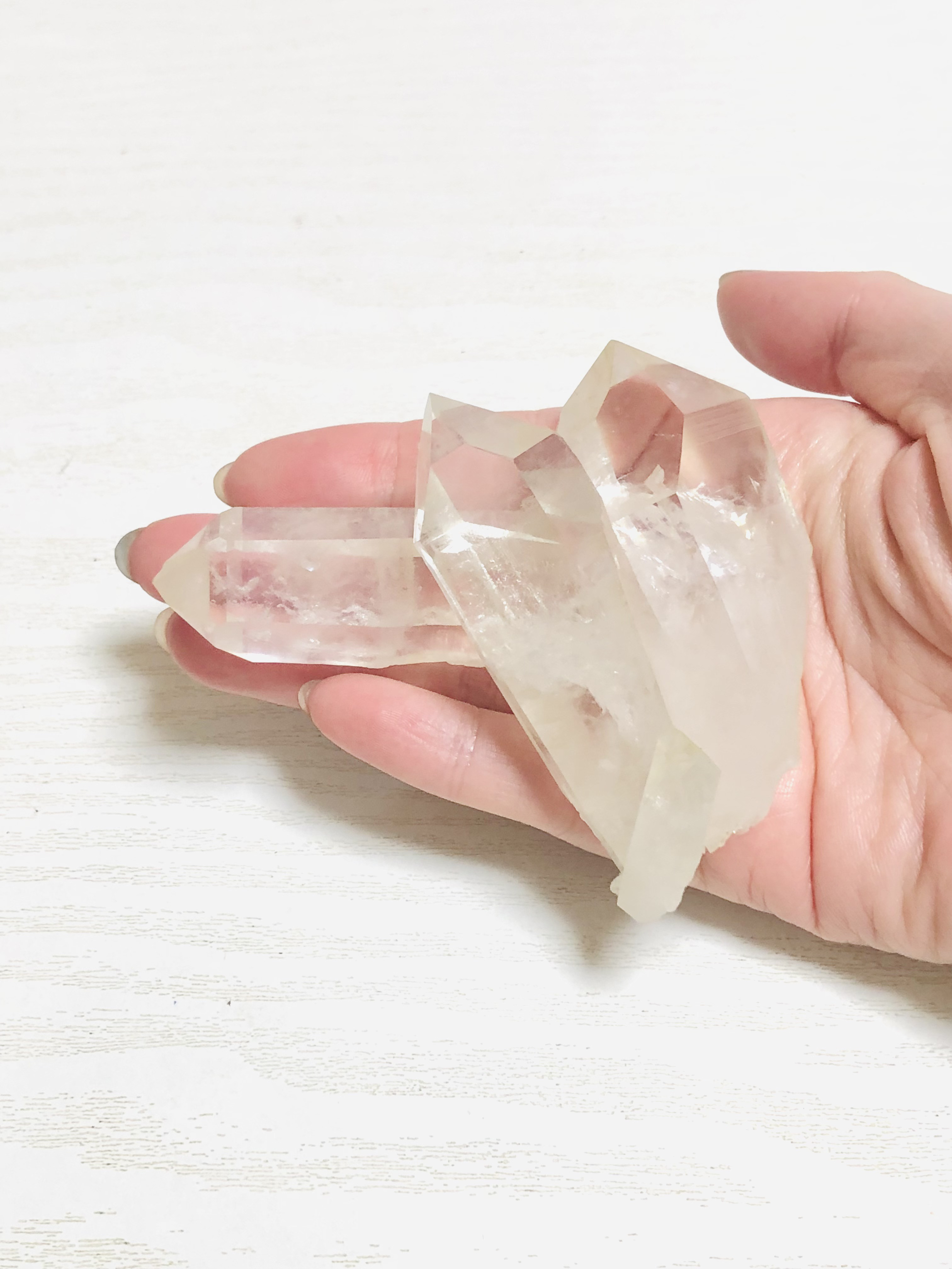 3連結！水晶クラスター