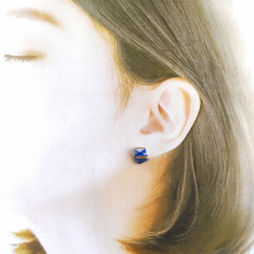 金継ぎアクセサリー 一点もの【送料無料】 シー陶器 ピアス イヤリング