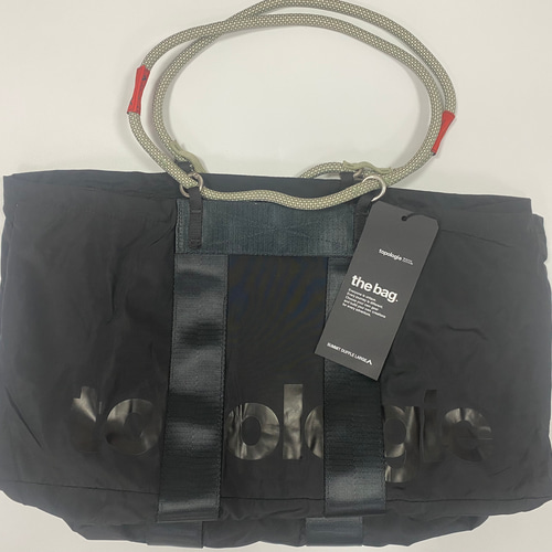 Topologie トポロジー ボストンバッグ 大容量トートバッグ　カーキ Topologie トポロジー ボストンバッグ 大容量トートバッグ
