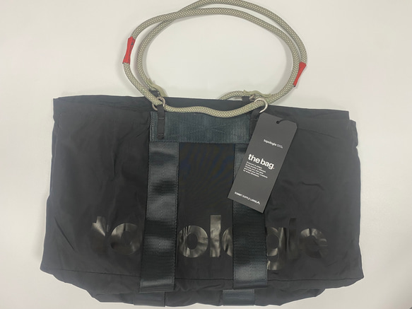 topologie トートバッグ　ブラック Topologie トポロジー ボストンバッグ 大容量トートバッグ