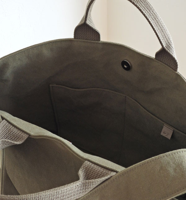 ２wayコンビトート　オリーブカーキ