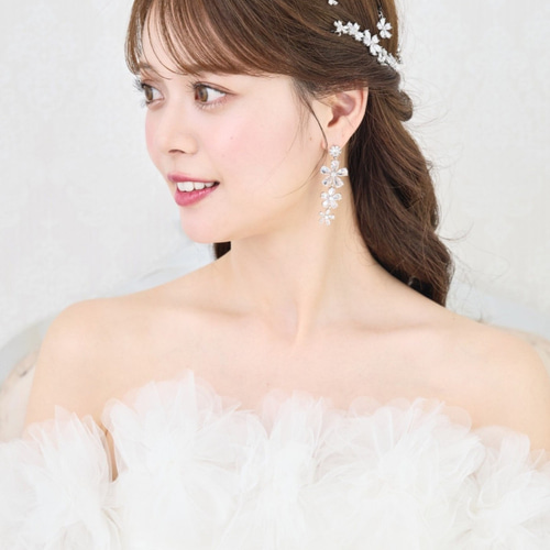 ★ANNAN WEDDING★星型アレンジピン＆イヤリングセット ☆ANNAN WEDDING☆星型アレンジピン＆イヤリングセット ☆ANNAN
