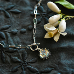 1930年代 ドイツアンティーク ニンフのカボション ロケットネックレス