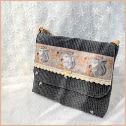 図書袋　絵本バッグ　通園バッグ　ショルダー　星空のユニコーン　ブルー 図書袋 絵本バッグ 通園バッグ ショルダー 星空のユニコーン