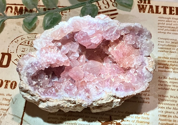 特大ジオード✨ アルゼンチン産 ピンクアメジスト クラスター 原石