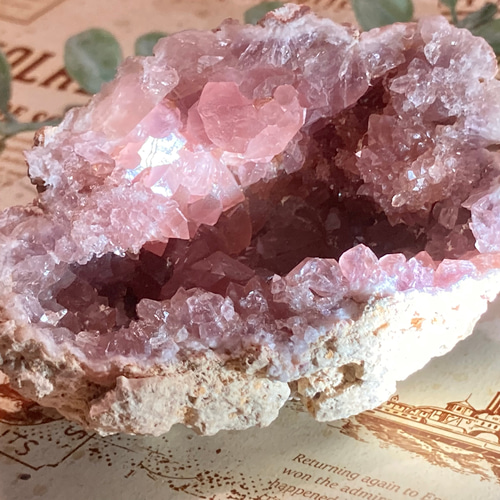 特大ジオード✨ アルゼンチン産 ピンクアメジスト クラスター 原石