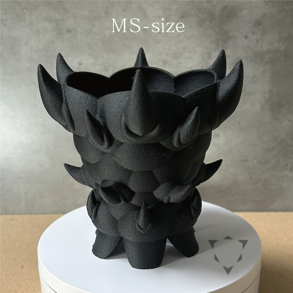 3Dプリンター鉢_yawara爪CH size-MS 作家鉢 植木鉢 一輪挿し・花瓶