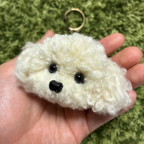確認ページ　＊うるうるアシメトイプードル　毛糸キーホルダー＊ぬいぐるみマスコット 確認ページ　＊うるうるアシメトイプードル　毛糸キーホルダー＊ぬいぐるみマスコット