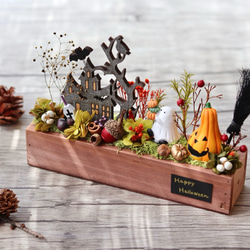 ☆紫陽花とサンキライのお正月飾り ☆ドライフラワー ボタニカル