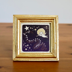 女性の肖像 木版画 金色フレーム 000000041808_1_QbrQUEc.jpg