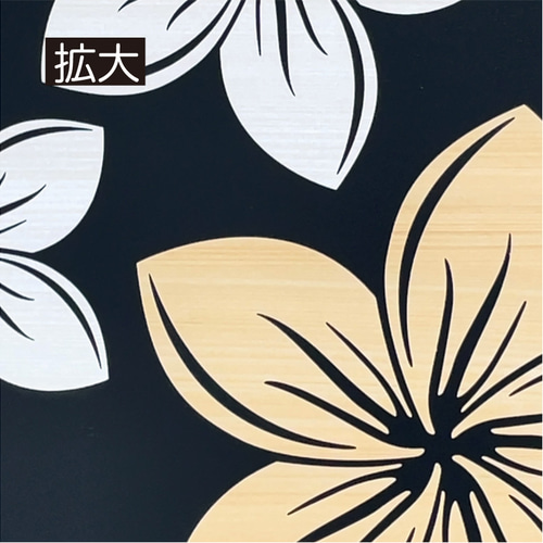 壁掛け 切り絵アート【tropical leaf PV モンステラ プルメリア パーム