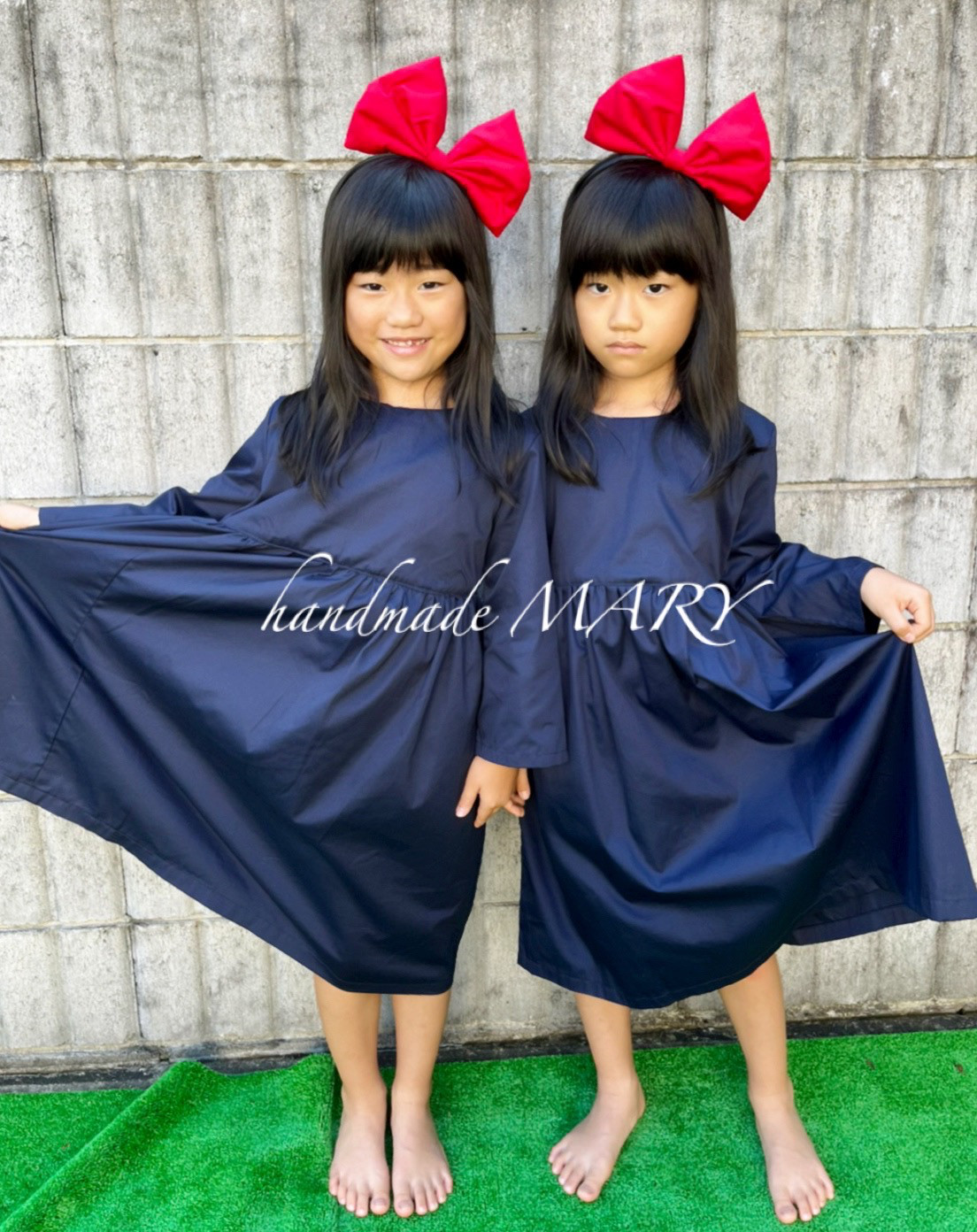 140cm size 魔女っ子 ワンピース ワンピース 単品　着丈80cm又は85cm