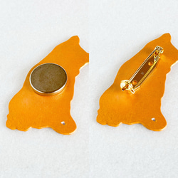 秋限定・秋色猫のブローチ 14枚目の画像