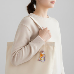 秋限定・秋色猫のブローチ 12枚目の画像