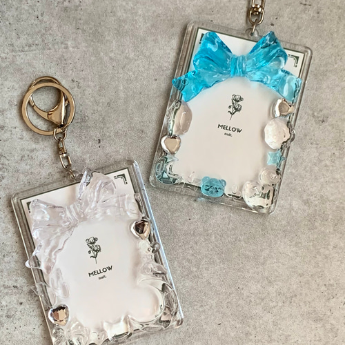 B8トレカキーホルダー】硬質ケース 『clear』no. 207 透明/クリア