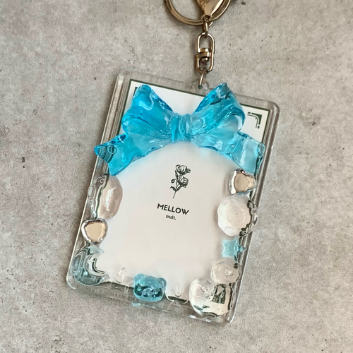 B8トレカキーホルダー】硬質ケース 『clear』no. 207 透明/クリア