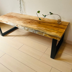 こたつウォールナット皮付き120折りたたみ脚日本製・ヒーター付き