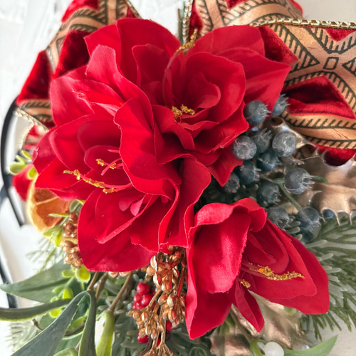クリスマススワッグ アーティフィシャル FLORAISON（フロレゾン） クリスマス スワッグ インテリア アーティ