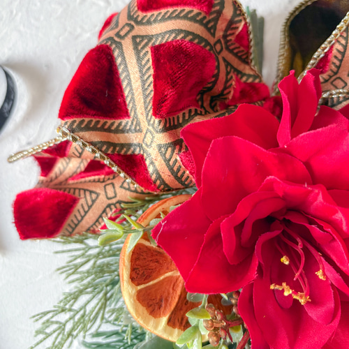 クリスマススワッグ アーティフィシャル FLORAISON（フロレゾン） クリスマス スワッグ インテリア アーティ