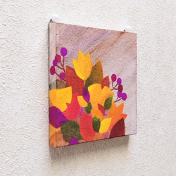 「秋色あつめ」コルクボードの原画＊アートパネル 6枚目の画像