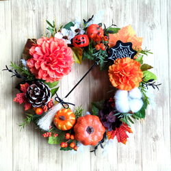 フラワーリース 春の足音10 いちごと薔薇たち 玄関リース 造花 フラワーリース 春の足音10 いちごと薔薇たち 玄関リース 造花