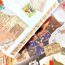 猫好きさんのコラージュBOX【猫の音楽会/ジャズ】コラージュ素材 70数点詰め合わせ 4枚目の画像