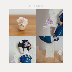 ことのかほり羽子板（0188）みお　ナチュラルケース｜コンパクトな木製羽子板飾り｜おしゃれな正月飾り｜ケース飾り 14枚目の画像