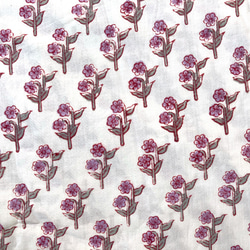 インド ブロックプリント生地 ミニカットクロス10枚セット アゾフリーv.03ファブリックIF0333 12枚目の画像