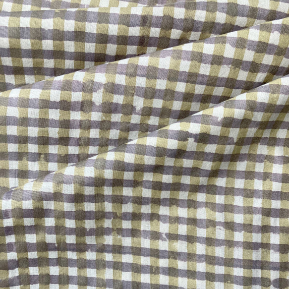 インド ブロックプリント生地 ミニカットクロス10枚セット アゾフリーv.03ファブリックIF0333 4枚目の画像