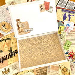 猫好きさんのコラージュBOX 【猫の音楽会/オペラ】コラージュ素材 80数点詰め合わせ 10枚目の画像