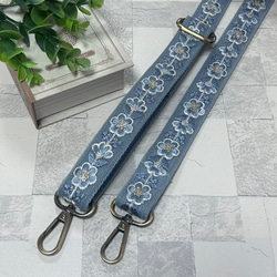 ミモザ】ショルダーストラップ スマホストラップ スマホショルダー 綿