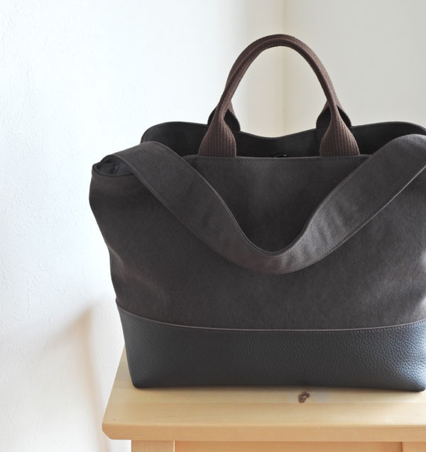 ２wayコンビトート　ダークチョコ