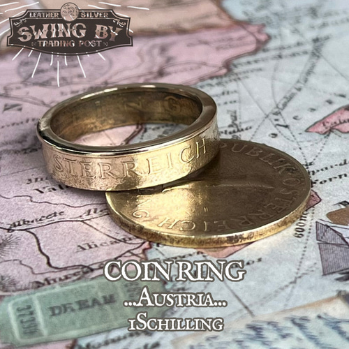 オーストリア 1シリング コインリング 指輪・リング SWING BY 通販