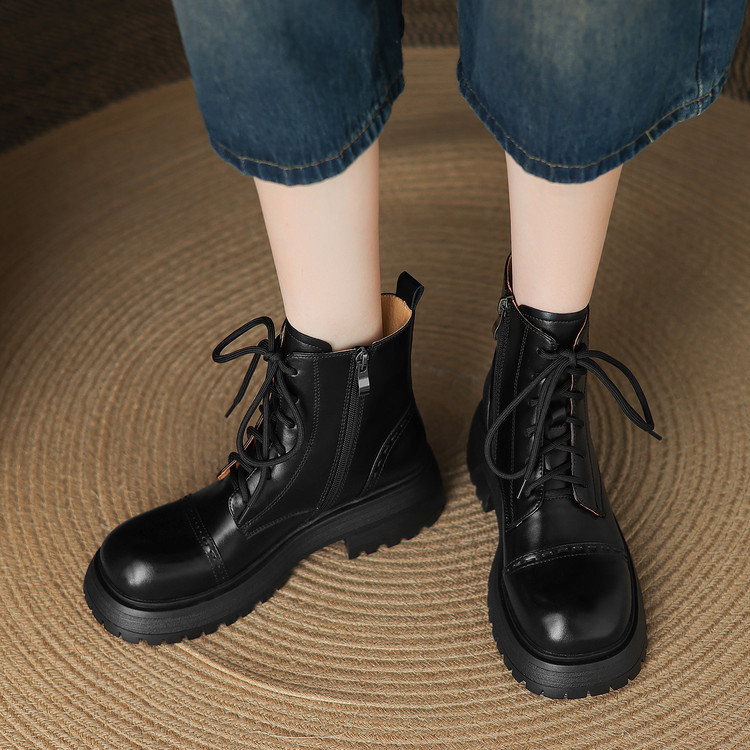 ★25秋冬新作★本革 シンプルなデザイン ブーツ レディース 　 6623 8,626円