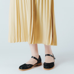 セパレートシューズ 黒チュール XS20cm~LL25.5cm 3枚目の画像