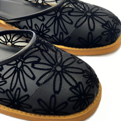 セパレートシューズ 黒チュール XS20cm~LL25.5cm 11枚目の画像