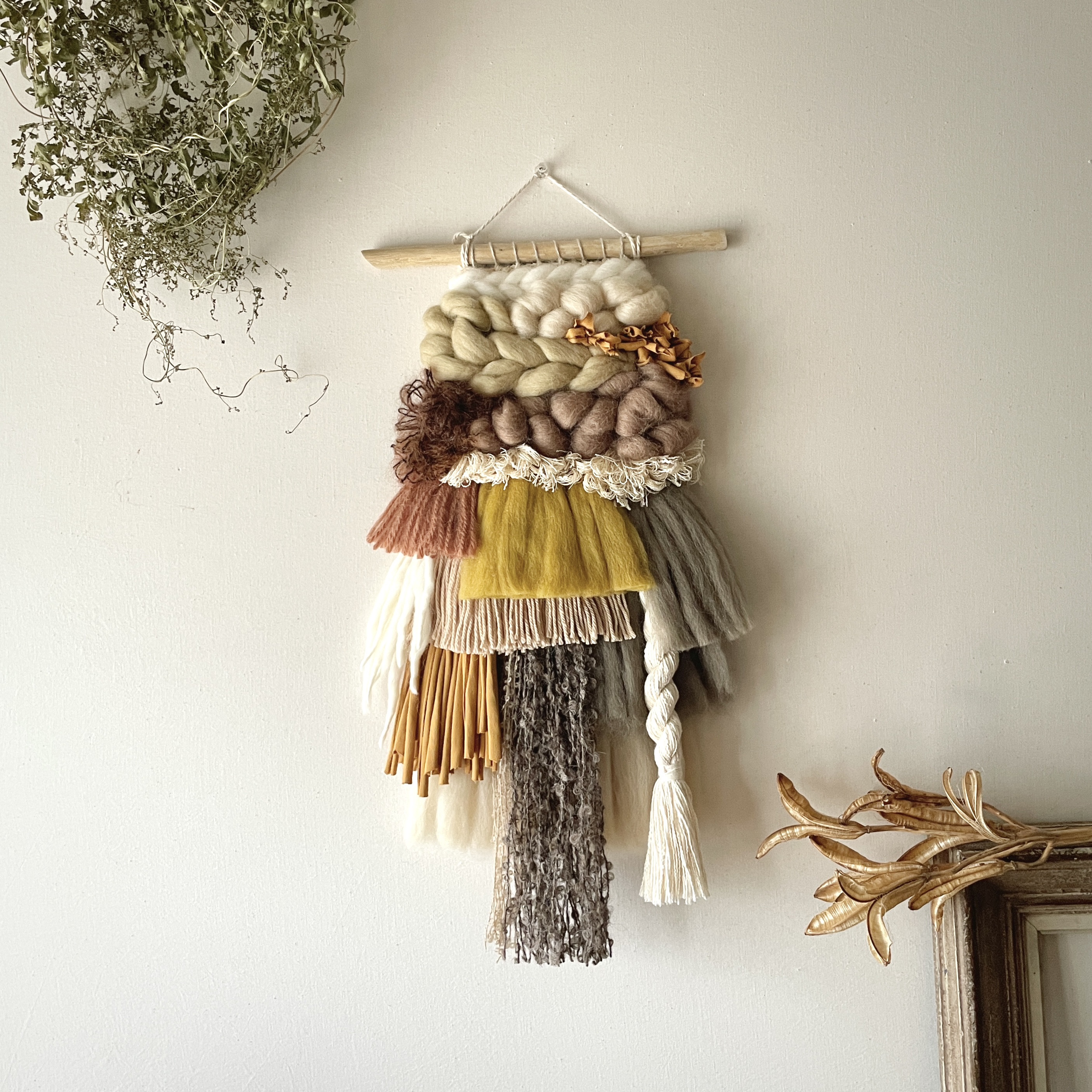 SALE!!!  【一点もの】ウィービング タペストリー『秋麗, o.』