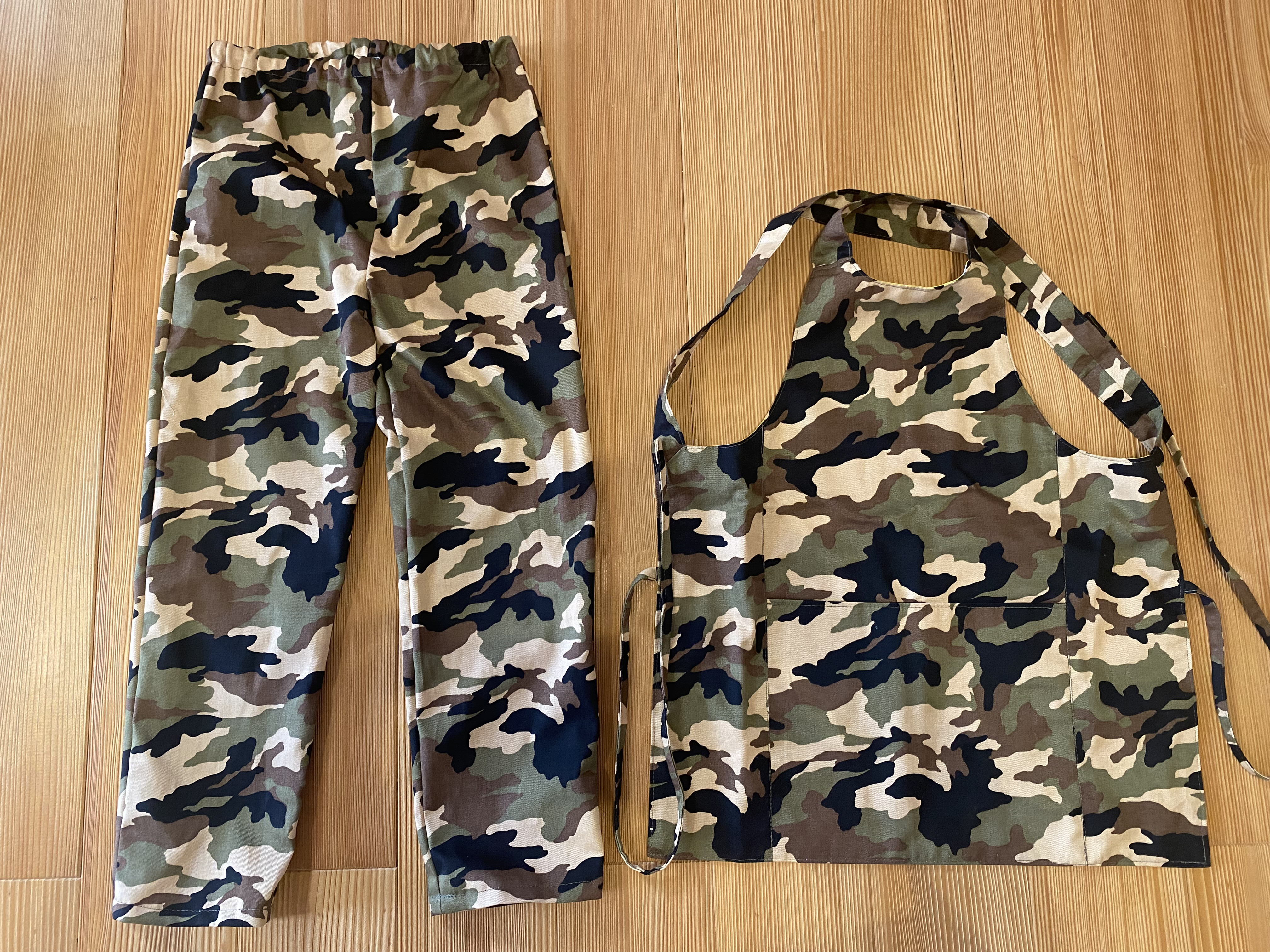 【子ども用お祭り衣装】腹掛け＆ズボンセット（ハンドメイド）