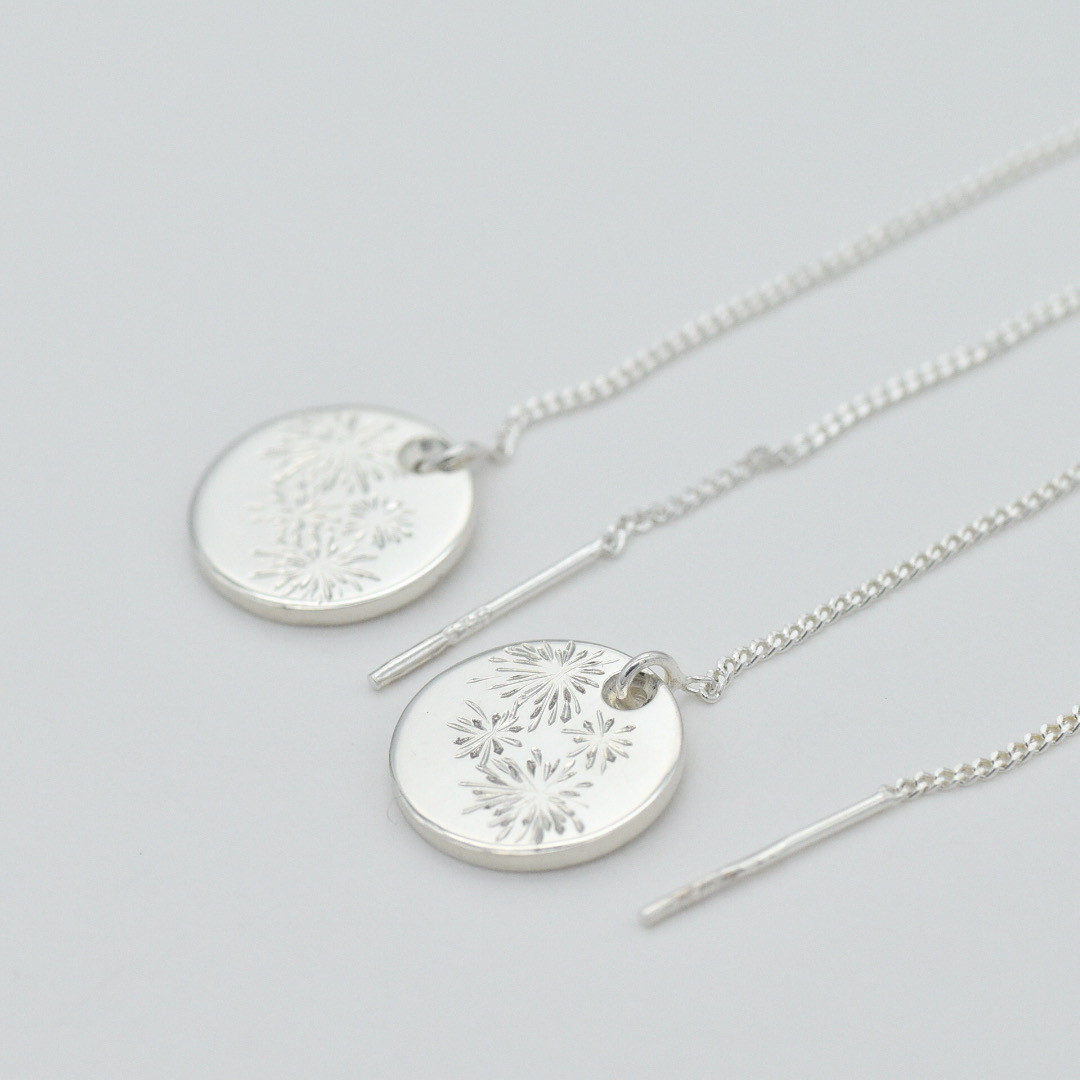 「線香花火」 sparklers /chain pierce/sv925