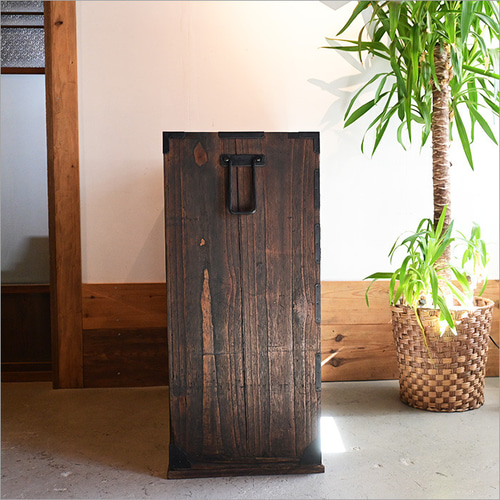 明治大正 和箪笥 リメイク品 1点物 アンティーク チェスト 桐箪笥 5段