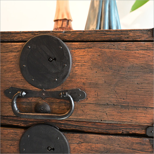 アンティーク♦️高級和箪笥♦️レトロ 嫁入り道具オーダー品♦️大正浪漫♦️送料込 大正時代のアンティーク箪笥｜幅90.5奥行40高さ59｜繊細なデザイン